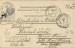 Korespondenční lístek z roku 1897 - líc
